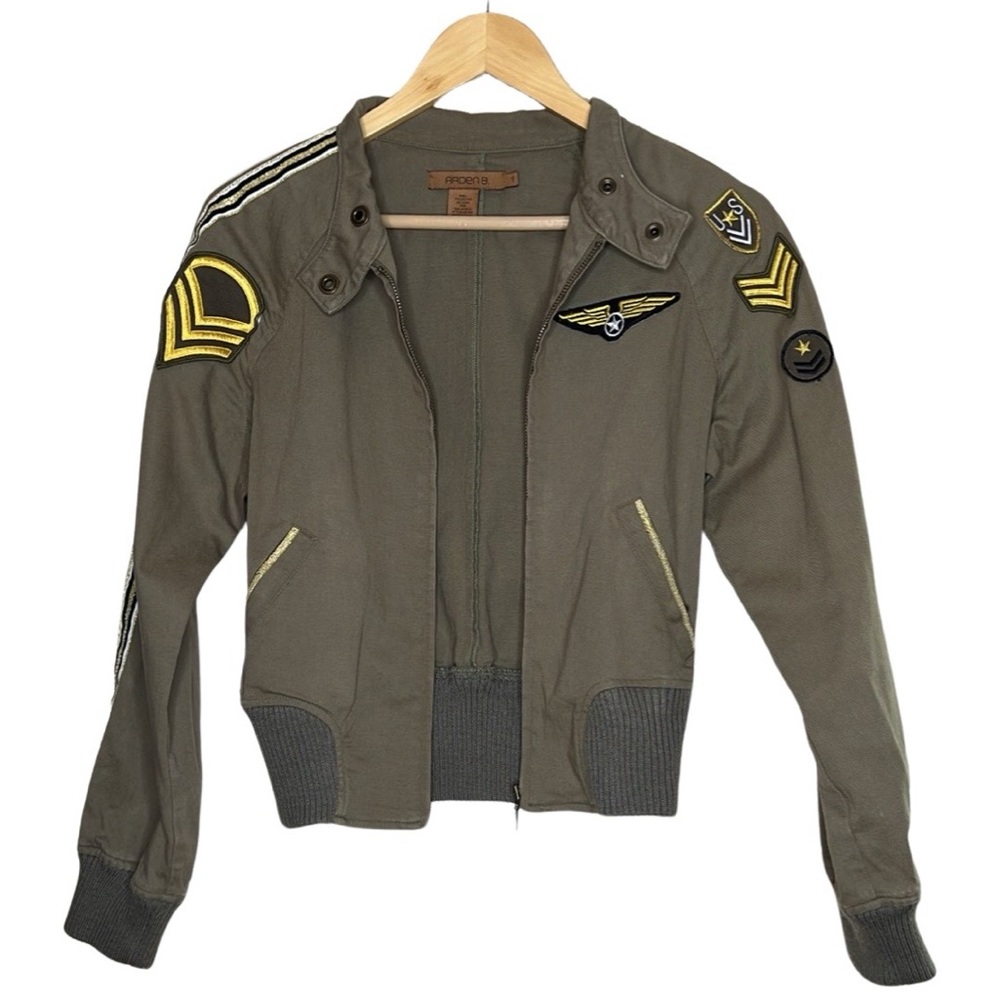 Air force inspired vintage jacket.